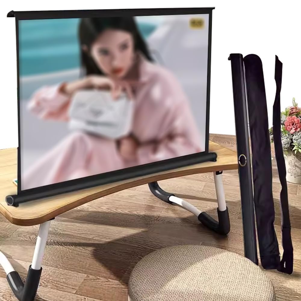 Amazon.co.jp: OUKEJNM ポータブルプロジェクタースクリーン 50インチ